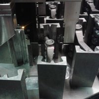 Nahaufnahme einer WC-Halterung